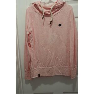 Naketano pink hoodie NWT